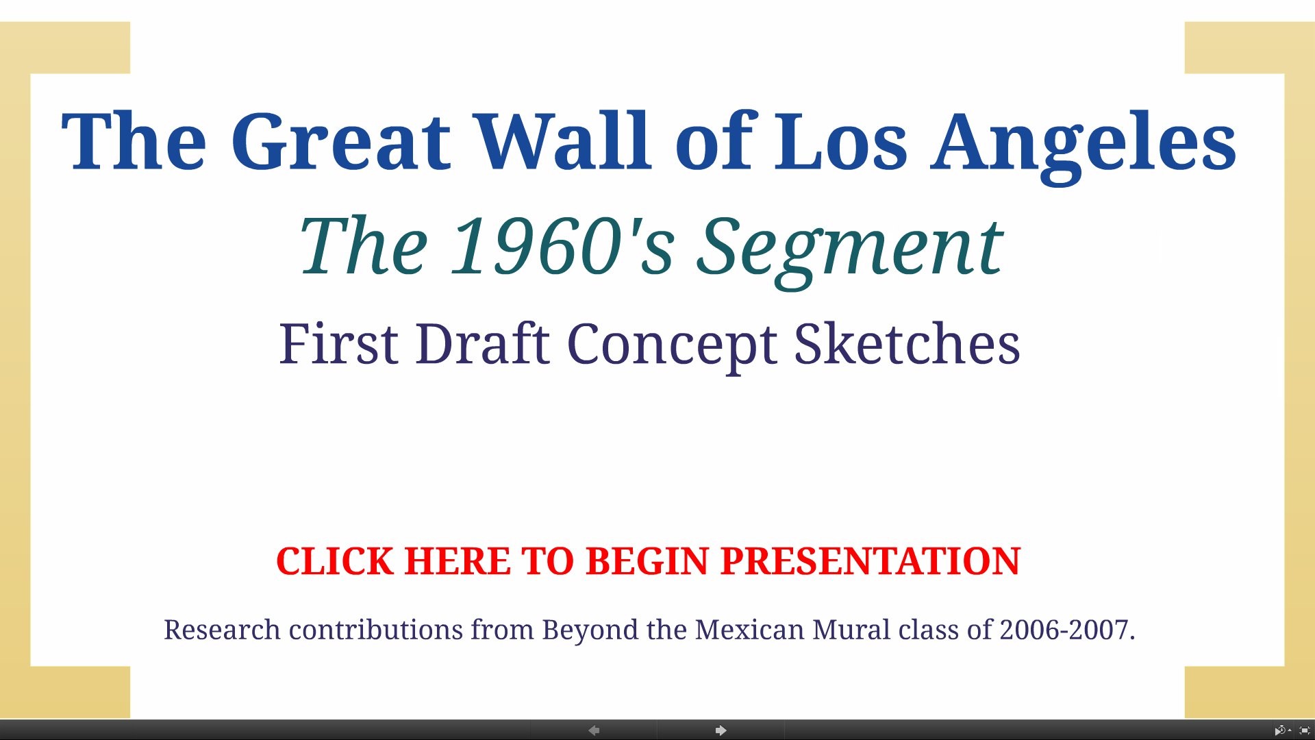 The Great Wall of Los Angeles SPARCinLA SPARCinLA