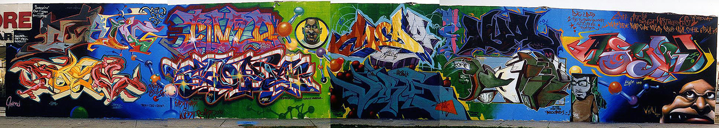 North Hollywood Graffiti Mural 02
