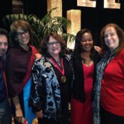 Great Wall Of LA Alumni Then And Now — With Carlos Rogel Diane Ferrari Judy Baca Priscilla Rouse Becker And Bea Plessner Rulli