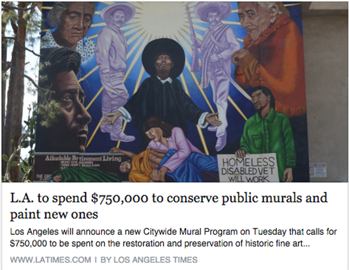 SPARC Awarded City Contract to Restore 9 murals