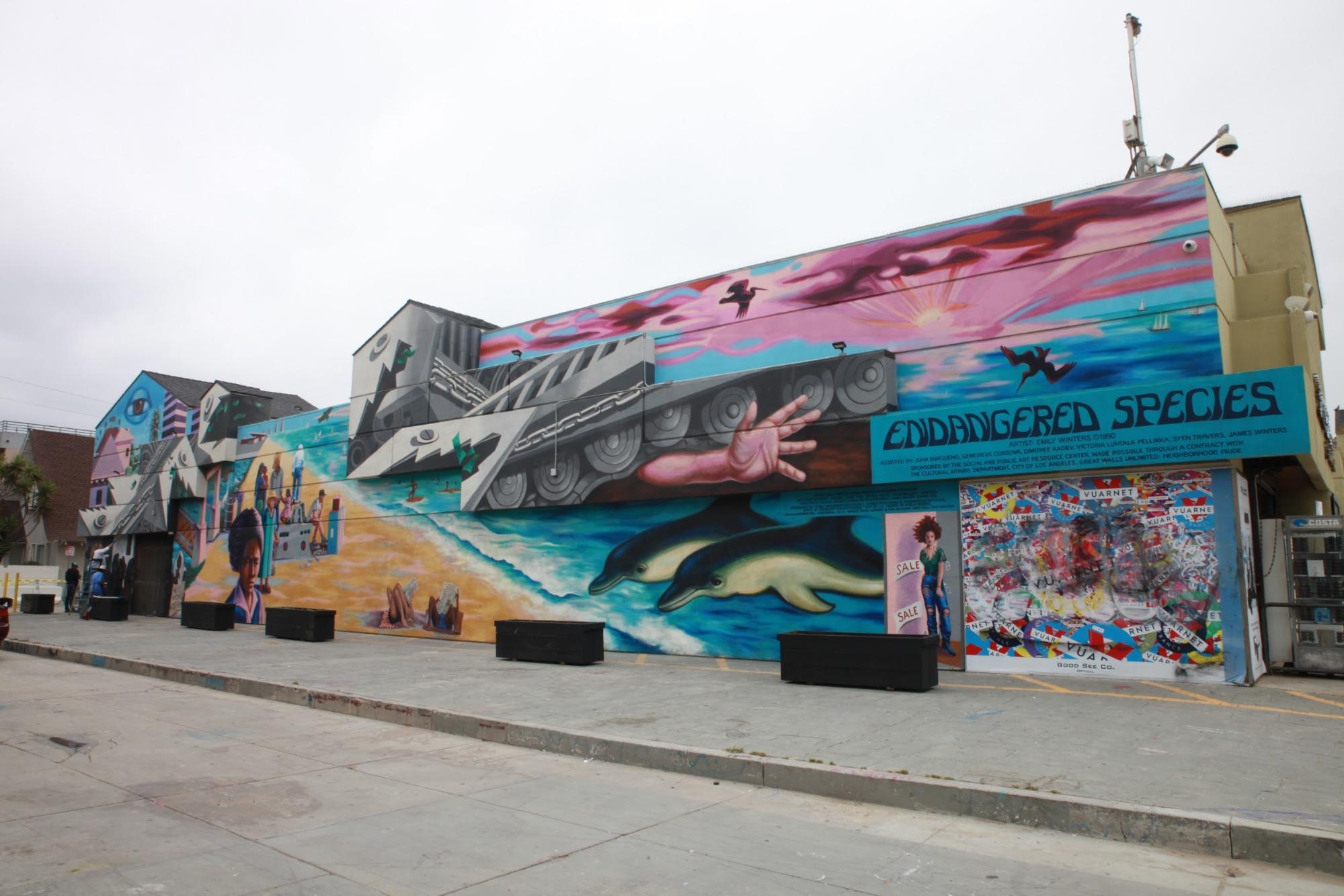 Art Actualized: Artist Restores Mural that Foreshadowed Venice Displacement