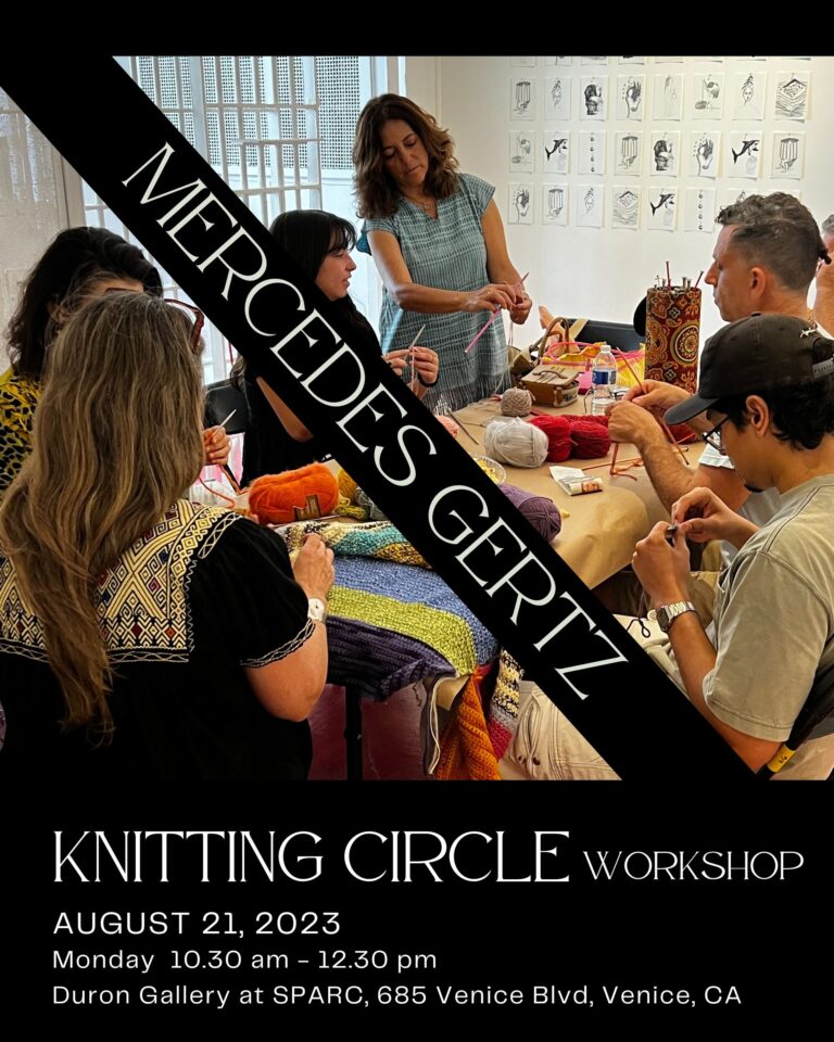 Mercedes Gertz: Knitting Circle Workshop [CANCELLED due to weather]