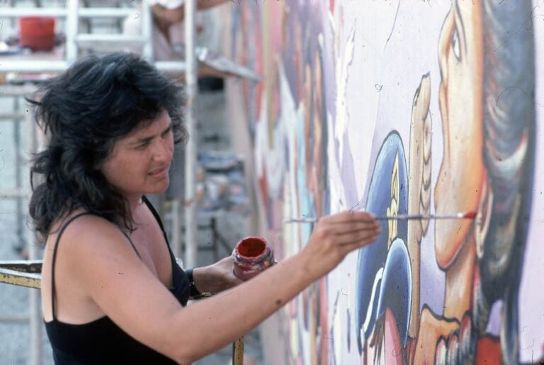 Painting in the River of Angels: Judy Baca and the Great Wall
